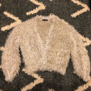Chic Cream Fuzzy Sweater